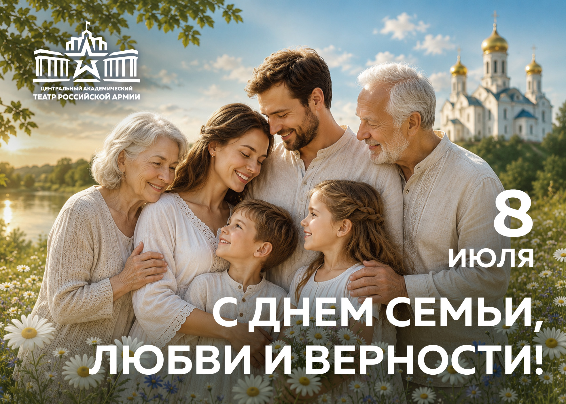 Поздравляем с День семьи, любви и верности! Поздравляем с День семьи, любви и верности!