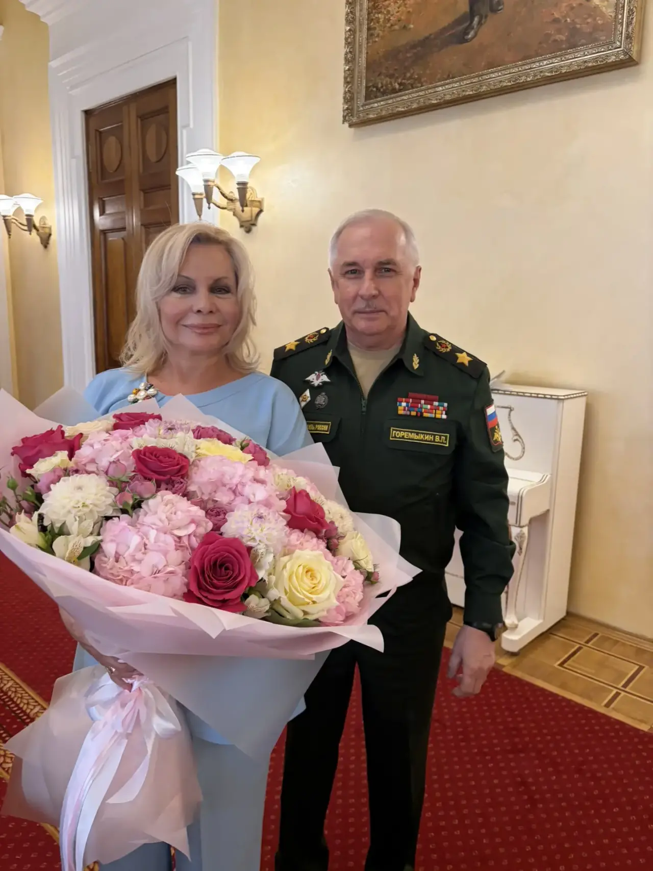 Министр Обороны Российской Федерации поздравил народную артистку России Ольгу Богданову с юбилеем!